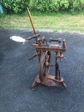 Ancien rouet bois d'occasion  Monts