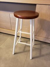 Tabouret relooké blanc d'occasion  Saint-Nazaire