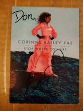 Foto autografada 4x6 de Corinne-Bailey Rae comprar usado  Enviando para Brazil