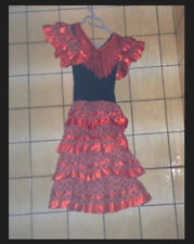 Robe andalouse volants d'occasion  Longwy