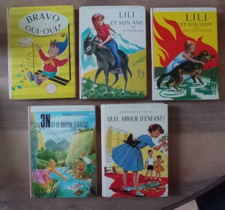 Lot bibliothèque rose d'occasion  Chatou