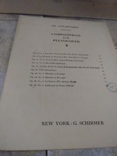Sheet music piano d'occasion  Expédié en Belgium