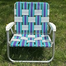 Vtg aluminum webbed for sale  Southington