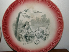 Ancienne assiette digoin d'occasion  Bidart