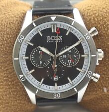 Usado, Reloj Pulsera Casual HUGO BOSS Hombre Cronógrafo Esfera Negra con Fecha Cuarzo segunda mano  Embacar hacia Argentina