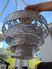 Tier pendant lampshade. for sale Tier pendant lampshade. for sale  WIRRAL