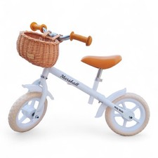 Używany, Wiklinowy koszyk rowerowy biegowy naturalny na pasy hulajnogę DumpyMINI 22 cm na sprzedaż  PL