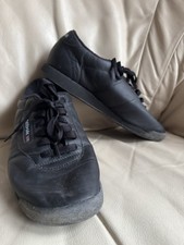 Tênis Reebok Classic Princess preto cano baixo feminino 9 tênis de treinamento com cadarço  comprar usado  Enviando para Brazil