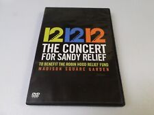 12-12-12 - THE CONCERT FOR SANDY RELIEF - (DVD, 2013) - MADISON SQUARE GARDEN, usado comprar usado  Enviando para Brazil