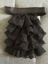 Jabot cravat black for sale  MARKET HARBOROUGH