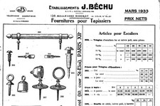 Paris béchu supplies d'occasion  Expédié en Belgium