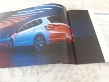 2025 Volkswagen VW Polo GTI / Polo Prospekt Brochure 1 / 2025 32 pgs niemiecki na sprzedaż  PL