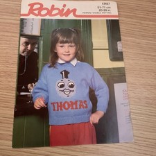 Robin knitting pattern for sale  LEEDS