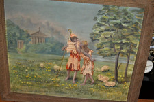 Xviii secolo dipinto usato Xviii secolo dipinto usato  Cirie