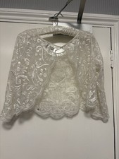 Monsoon bridal bolero for sale  LONDON