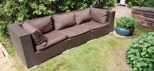Elegante dunkelbraune utdoor gebraucht kaufen  Berlin