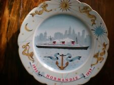 Paquebot normandie assiette d'occasion  La Rochelle