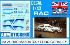 Decal rally rac usato  Catania