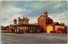 Cartão postal vintage Las Vegas Nevada, estação de enchimento, Western Fire House 1856 comprar usado  Enviando para Brazil