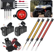 Kit de seta Roykaw UTV, seta com interruptor de seta de coluna e buzina 110dB comprar usado  Enviando para Brazil
