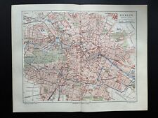 Antiker historischer stadtplan gebraucht kaufen  Berlin