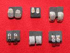 Paar silberohrringe diamonique gebraucht kaufen  Luckenwalde