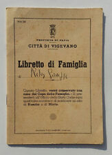 Libretto famiglia provincia usato  Rho