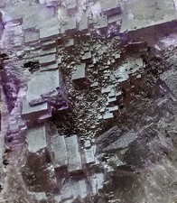 Fluorite crystals stepped for sale  Sussex