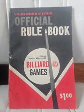 1962 official rule for sale  Goshen