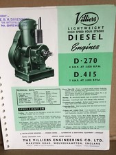 Villers vintage double for sale  BRIERLEY HILL