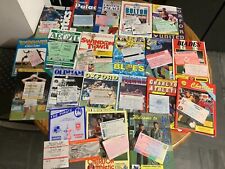 Football programmes joblot for sale  UK