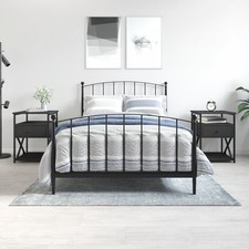 Comodini neri 40x42x55 usato  Conversano