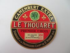 étiquette fromage camembert d'occasion  Montmorillon