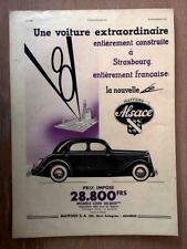 Advertising 1935 matford d'occasion  Expédié en Belgium