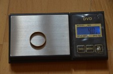 Weiß gelbgoldring karat gebraucht kaufen  Sonnefeld