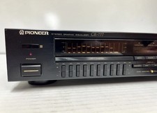 Vintage Pioneer GR-777 Stereofoniczny korektor graficzny Podwójne spektrum Testowany Wrks, używany na sprzedaż  Wysyłka do Poland