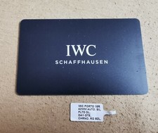 Iwc portofino chronograph usato  San Giorgio a Cremano