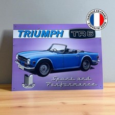 Plaque métal triumph d'occasion  Pomérols