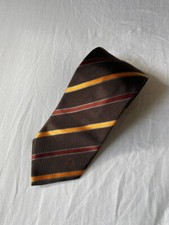 Gravata de seda listrada Ermenegildo Zegna para Omega comprar usado  Enviando para Brazil