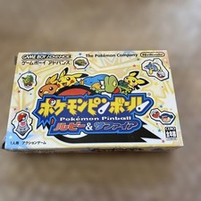 Pokemon Pinball Ruby & Sapphire Nintendo Gameboy Advance GBA com caixa de instruções comprar usado Pokemon Pinball Ruby & Sapphire Nintendo Gameboy Advance GBA com caixa de instruções comprar usado  Enviando para Brazil