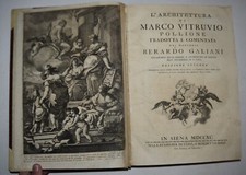 Vitruvio fig. 1790 usato Vitruvio fig. 1790 usato  Arezzo