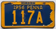 Vintage pennsylvania 1956 for sale  Bloomsburg