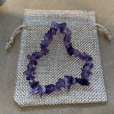 Amethyst bracelet chip for sale  ILKLEY