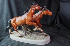Große porzellanfigur hengste gebraucht kaufen  Hameln