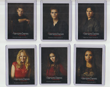 The Vampire Diaries Temporada 4 Personagem Cartão de Troca Conjunto Completo de Inserção 1 a 9 , usado comprar usado  Enviando para Brazil