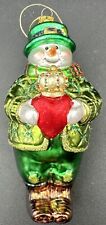 Irish snowman glass for sale  Florence
