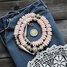 vintage conch shell necklace for sale  Wills Point
