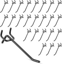 Ganchos MAQUITA Black Pegboard 4 polegadas, 25 peças, ganchos Peg Board, ajuste 1/4"  comprar usado Ganchos MAQUITA Black Pegboard 4 polegadas, 25 peças, ganchos Peg Board, ajuste 1/4"  comprar usado  Enviando para Brazil