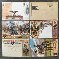 Lotto cartolina militare usato  Bologna
