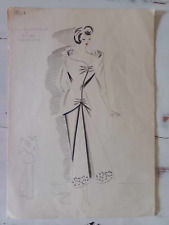 Figurino moda anni usato  Altidona